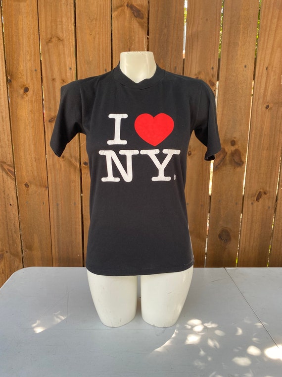 Vintage I Heart NY Single Stitch T-shirt  Size Sma