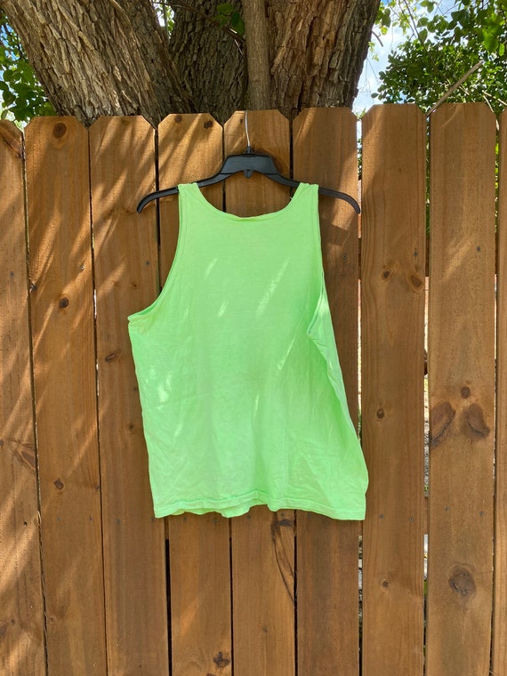 Vintage American Original Sports Bar Tank Top Siz… - image 4