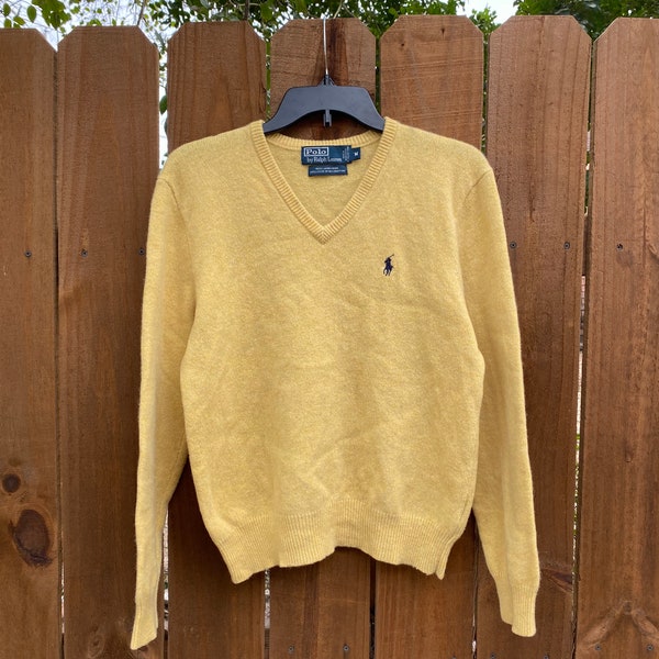 Vintage Polo Sweater by Ralph Lauren Size M
