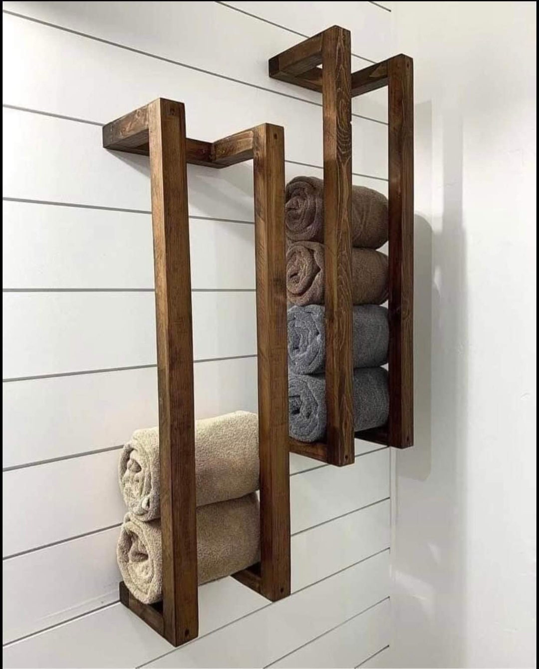 Farmhouse Towel Racks Etsy