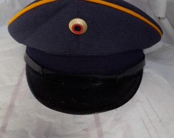 Carl Isken German Military Uniform Hat 1975