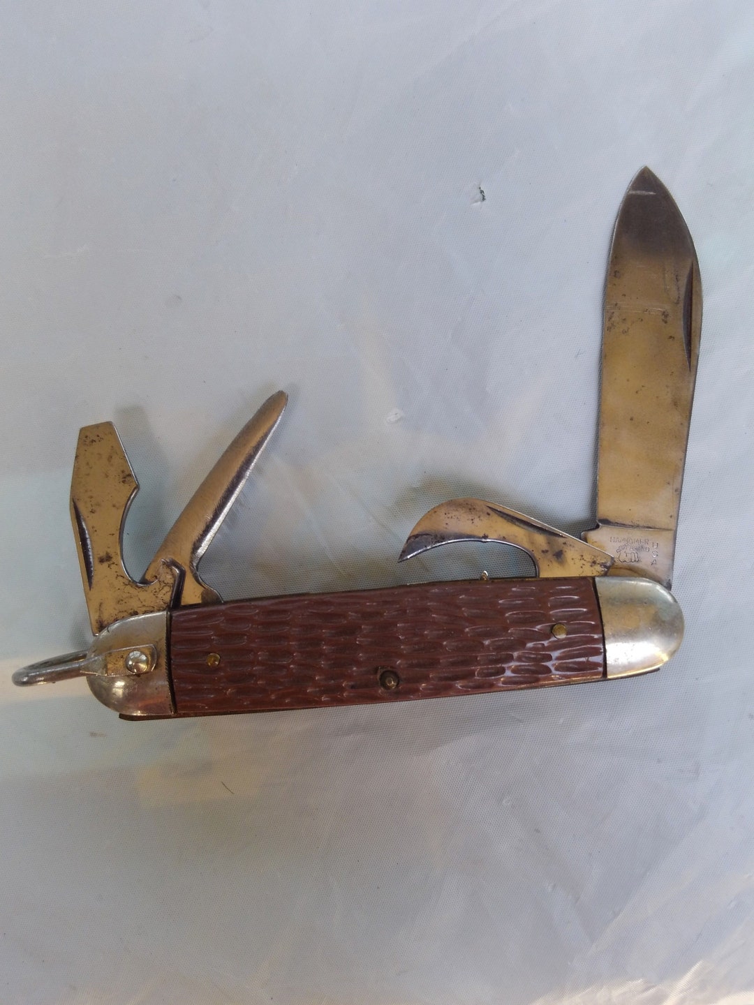 Hammer Brand USA Pocket Knife Etsy