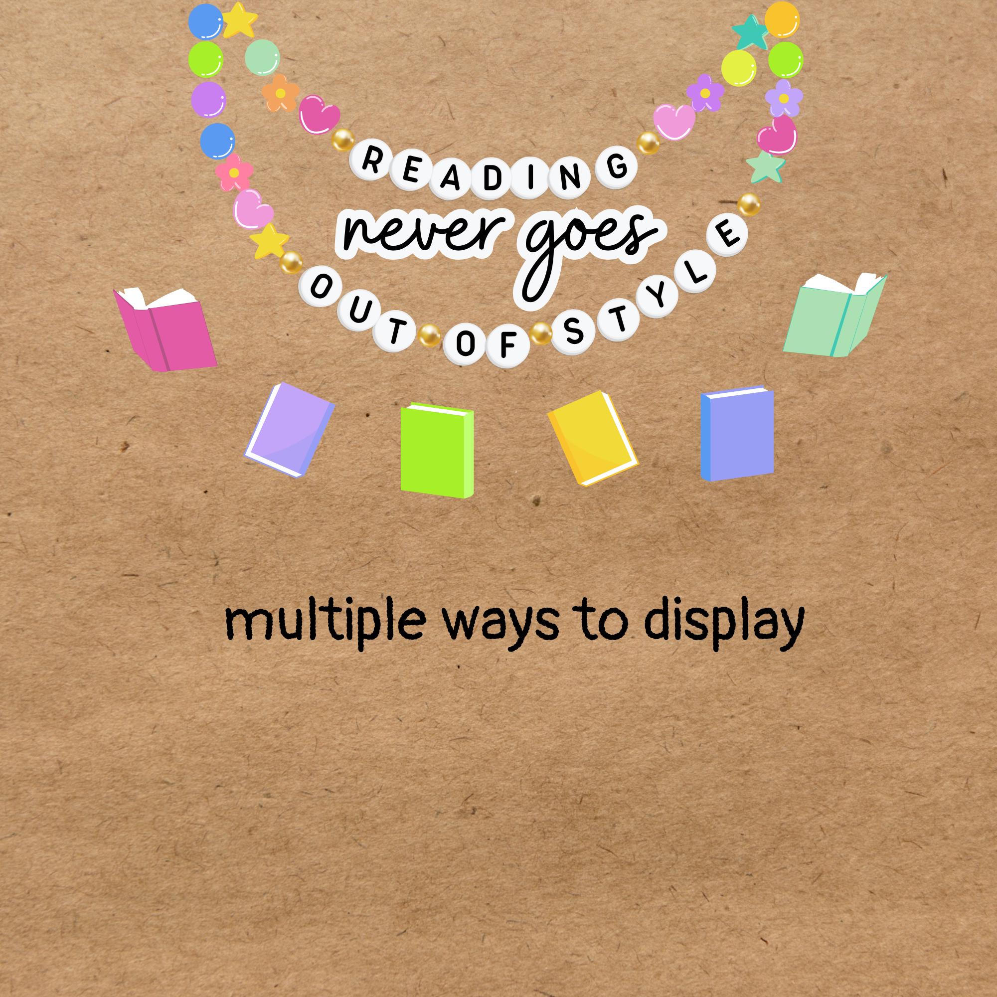 Reading Never Goes Out of Style Bulletin Board Kit: Friendship Bracelet ...