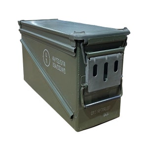 Used Ammo Cans 40mm (PA 120) Grade 1 US Military Surplus 1or 3 Pack - Great for Crafts or Storage!