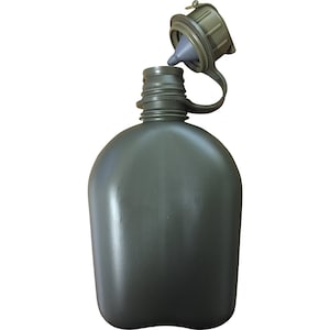 1 Quart Canteen Standard Issue Olive Drab Green - New