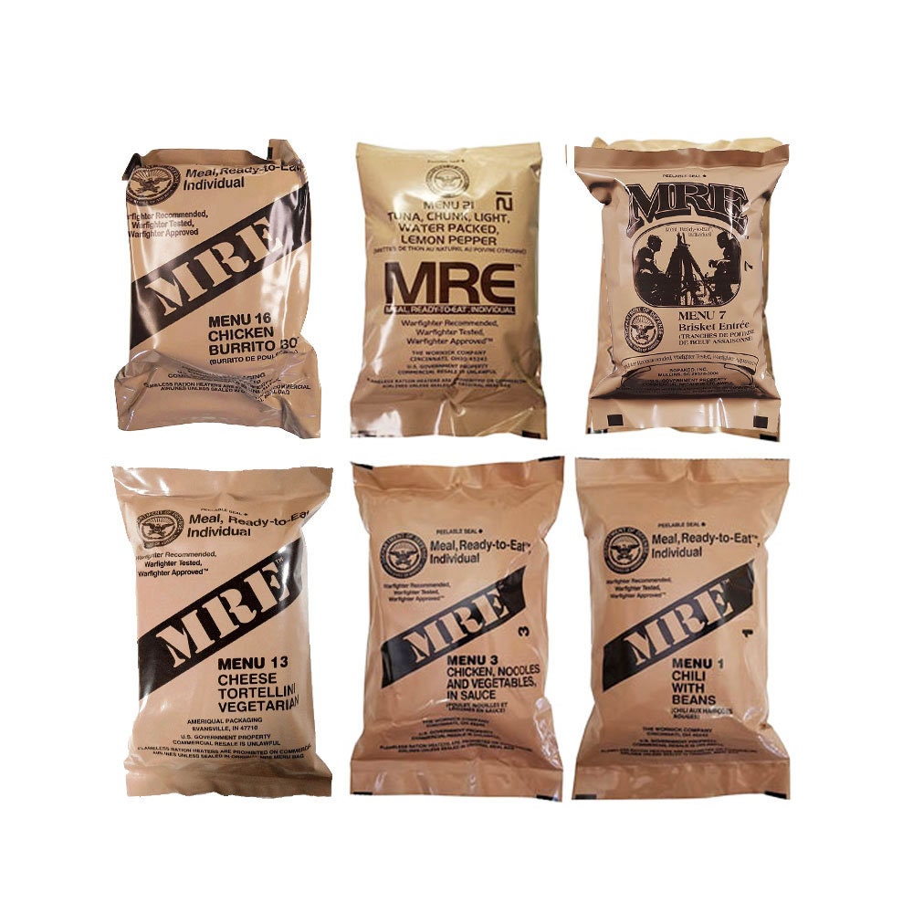 絶対的な信頼 Pack Random Ready-to-eat) (meals Mres Military Meals 6 - その他