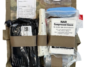 U.S. Army Improved First Aid Kit Complete (IFAK) - New - Etsy