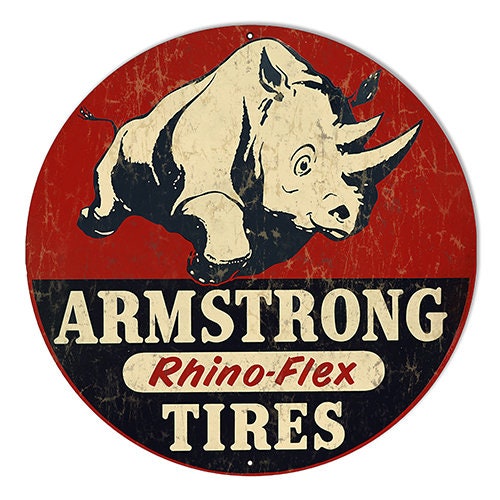 Armstrong Tires Sign - Etsy
