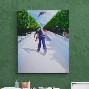 Virgil Alboh Canvas| Hypebeast Off-White Canvas| Wall Art| Living Room Wall Decor| Virgil Poster