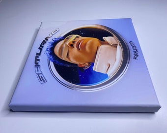 RAUW ALEJANDRO| Saturno Album Cover| Canvas Wall Decor| Living Room Wall Hanging| Saturno Tour 2023