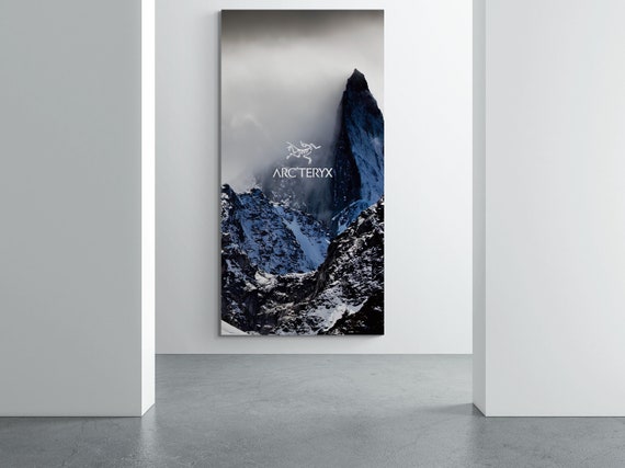 Arc'teryx Framed Canvas Print| Mountain Scenery Canvas Print| the