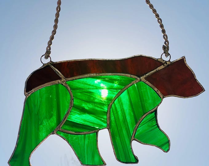 Stained Glass dragonfly – Handmade stained glass dragonfly suncatcher