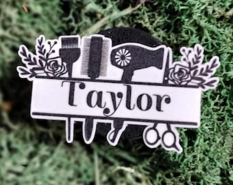 Personalized Beauty Sticker, hair stylist, make up, personalized sticker, custom, name sticker, tumbler sticker, customized