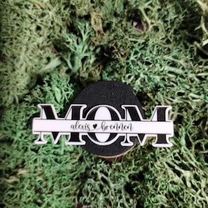 Mamá personalizada con los nombres de los niños, Día de la Madre, pegatina personalizada, personalizada, pegatina con nombre, pegatina para vaso, personalizada