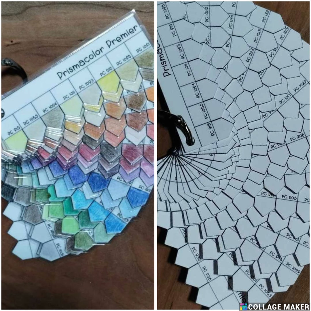 Swatch for Prismacolor Premier 150 Color Kit, Colored Pencil Swatch