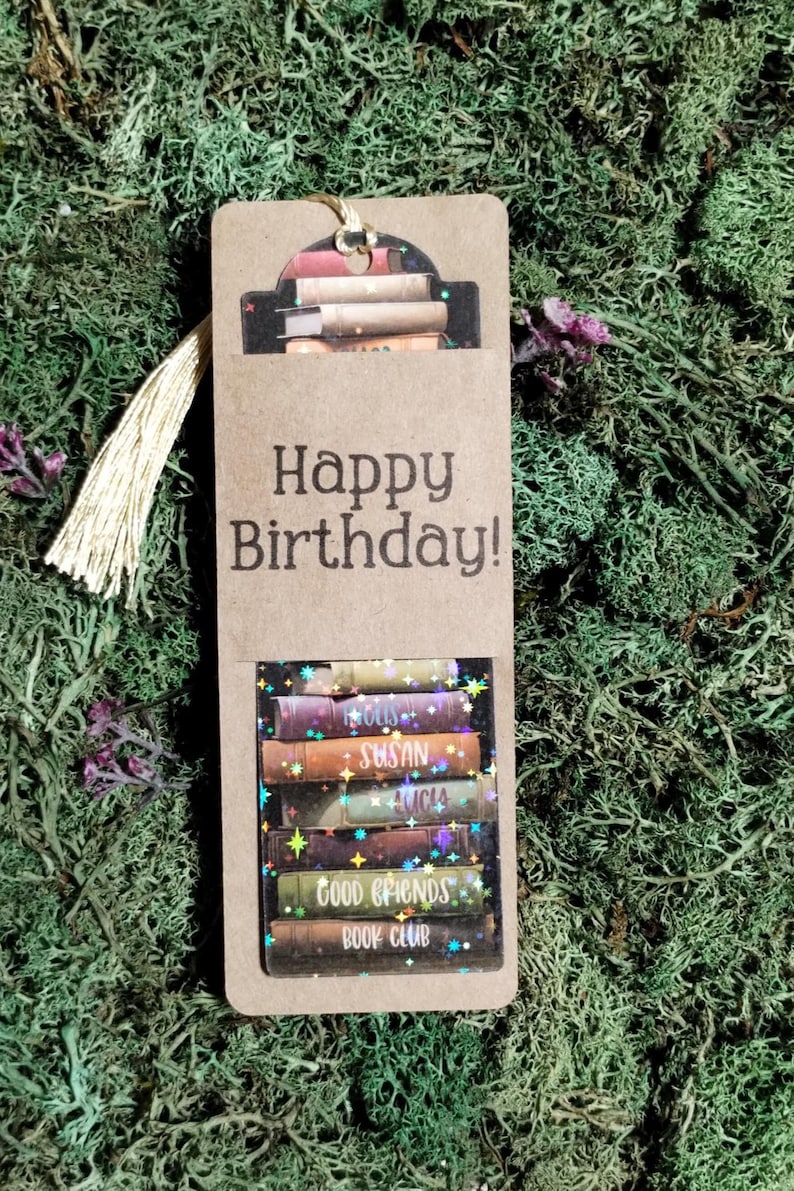 Segnalibro personalizzato con nappa e fiore di girasole - Segnalibro con nome personalizzato immagine 8