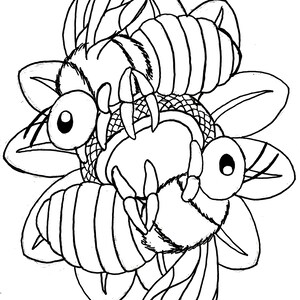 Detailed animal tattoo designs