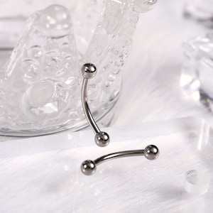 Pair G23-Titanium Nipple Barbell Nipple-Rings Nipple-Bars Straight Bar Body-Jewelry-Barbell Eyebrow Internally Threaded Tongue Piercing