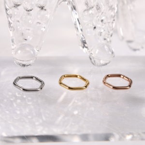 316L-Surgical-Steel Hinged Nose Ring Hoop Seamless Piercing Rings Nose Conch Septum Cartilage Helix Tragus