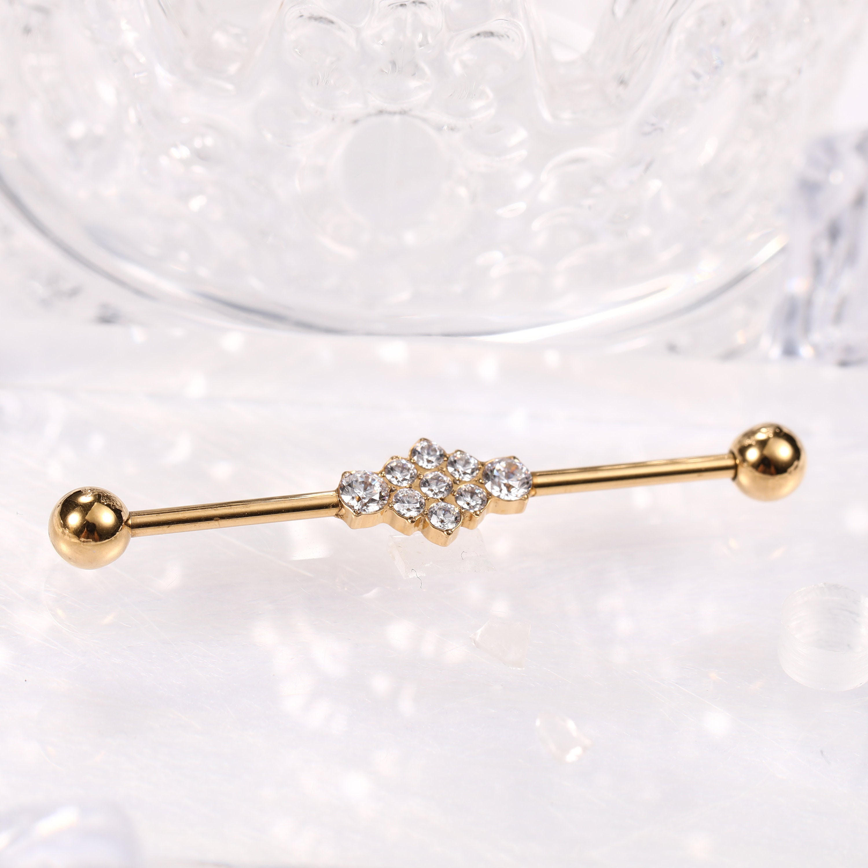 Industrial Bar Industrial Piercing Jewelry 14G Industrial Barbell — free download