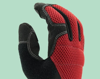 Summer Yard Work Mesh Gloves, Gardening Gloves