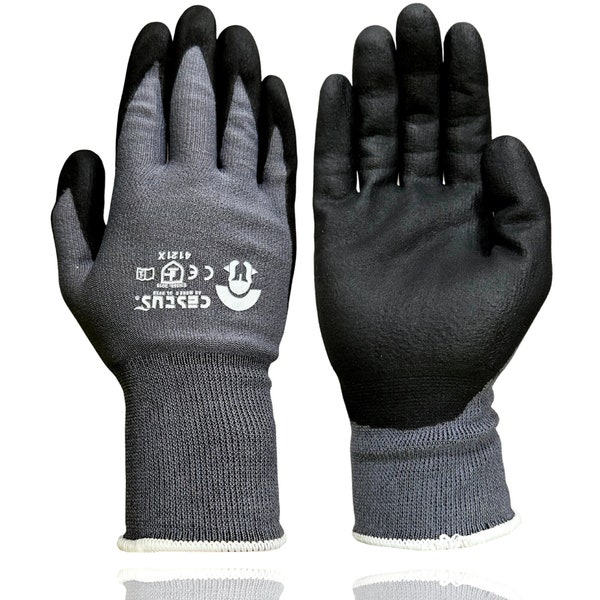 C-11, Nitrile Coated Work Gloves with Grip