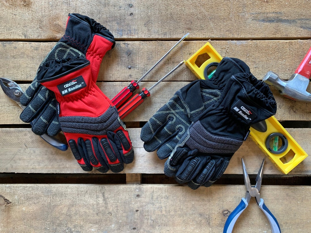 Abrasive Yard Work Gloves for Gardening, Desert Landscaping
