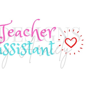 Teacher assistant svg