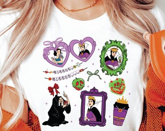 Disney Villains Halloween Tee, Spooky Season Shirt