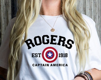 Rogers 1918 Shirt, Rogers Shirt, Winter soldier Shirt, Captain America Tee, Steve Rogers Shirt, Avengers Shirt, Superhero Shirt, Barnes Tee