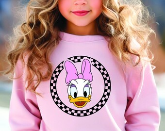 Disney Daisy Duck Sweatshirt, Vintage Daisy Shirt, Disneyworld Shirt, Disney Shirt, Disneyland Shirt, Daisy Duck Shirt, Mickey and friends