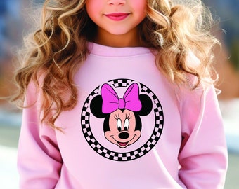 Disney Minnie Mouse Sweatshirt, Vintage Minnie Shirt, Disneyworld Shirt, Disney Shirt, Disneyland Shirt, Minnie Mouse Shirt, Kids Disney Tee