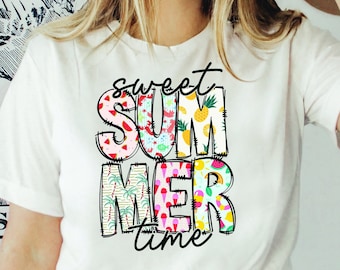 Sweet Summer Time Shirt, Beach Vacation Tee