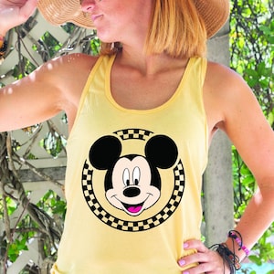 Mickey and Minnie Tank Top, Disney Tank Top, Disney Mickey Minnie Racerback, Disney Family Tanks, Disneyland Tank, Disneyworld Womens Tanks