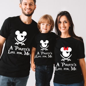 Pirates Life for me Shirt, Disney Cruise Shirt, Pirate shirt, Mickey Pirate Shirt, Disney Pirates Shirt, Disney Family Vacation Shirt