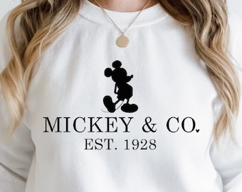 Mickey and Co Sweatshirt, Mickey Co Sweatshirt, Disney Sweatshirt, Mickey Sweatshirt, Disney Shirt, Disneyland Sweatshirt, Disneyworld Shirt