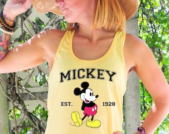 Mickey Mouse Tank Top, Mickey Tank Top, Disney Tank Top, Disney Mickey Tank, Disney Family Tanks, Disneyland Tank, Disneyworld Womens Tanks