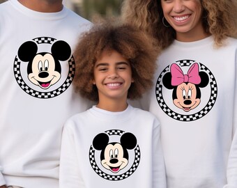Minnie Mickey Disney Family Sweatshirt, Disney Trip Shirt