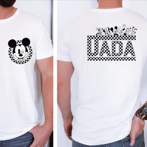 Dada Mama Disney Matching Shirts, Mothers Day Shirt, Minnie Mommy Tee, Mickey Dada, Fathers Day, Disneyland Trip Shirt, Disney Vacation Tees