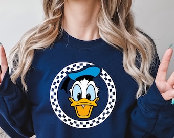 Disney Donald Duck Sweatshirt, Disney Sweatshirt, Donald Duck Shirt, Disneyland Shirt, Donald Duck Gift, Disneyland Shirt, Disney Family Tee