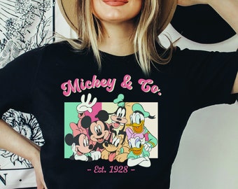 Disney Mickey & Co Shirt, Disney Shirt, Disney Family Vacation Shirt, Disneyland Shirt, Retro Disney Shirt, Disney Family Matching Shirt