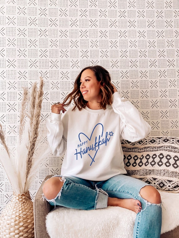 Hanukkah sweatshirt best sale