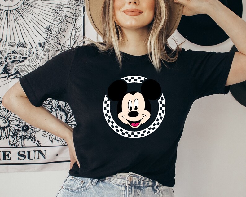 Disney Mickey Shirt, Mickey Shirt, Mickey Mouse Shirt, Disney Shirt, Disney family Tee, Disneyland Shirt, Retro Disney Shirt, Vintage Disney bild 4