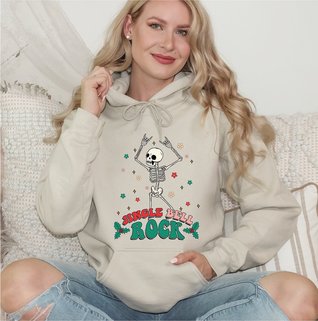 Jingle Bell Rock Hoodie, Jingle Bell Hoodie, Santa Hoodie, Xmas Hoodie