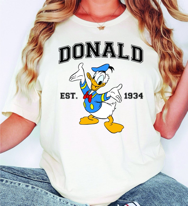 Donald Duck Shirt, Disney Shirt, Donald Duck T-Shirt, Disneyland Shirt, Donald Duck Gift Shirt, Disneyland Shirt, Disney Family Shirt