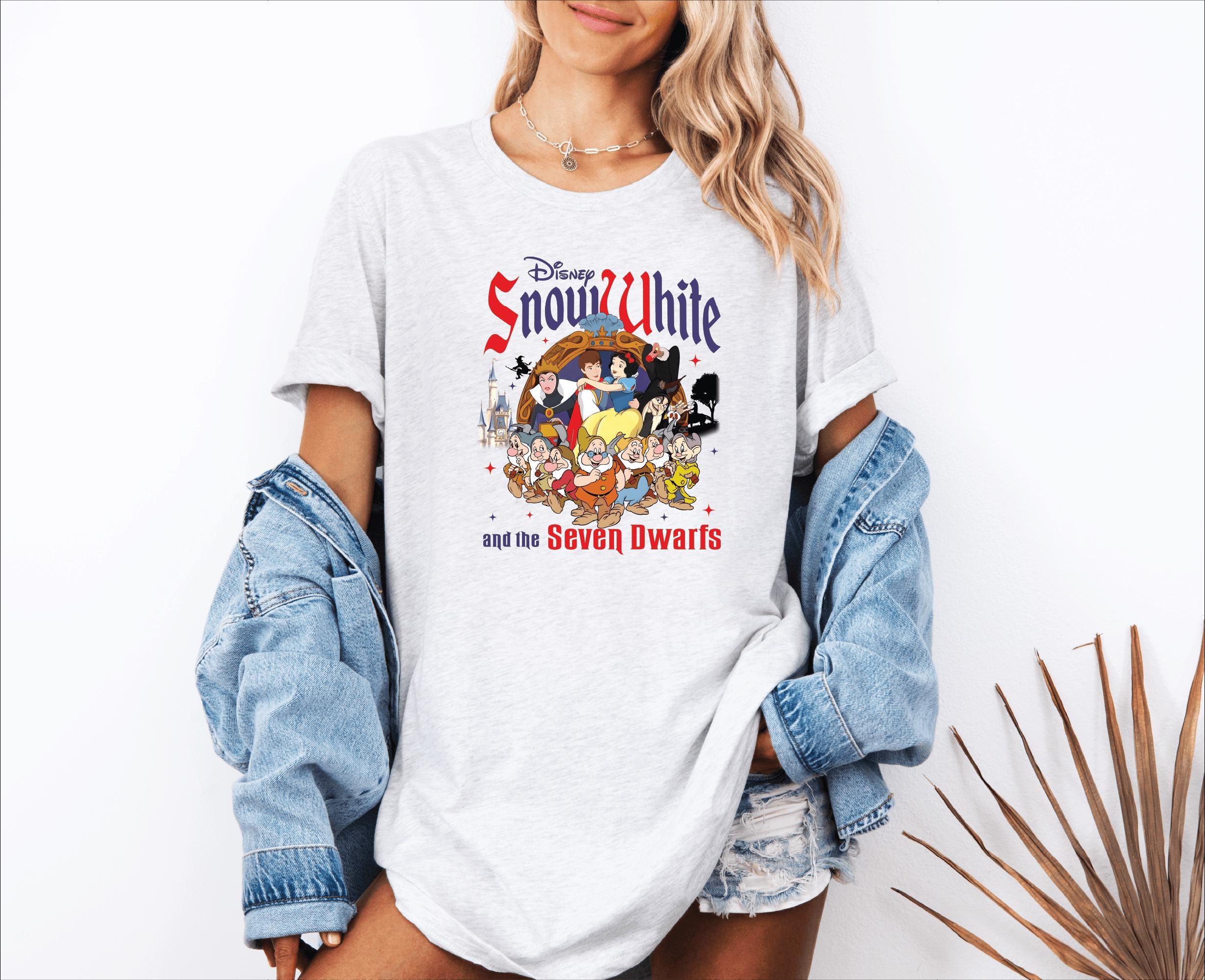 Disney Snow White and the Seven Dwarfs Shirt, Snow White Princess ...