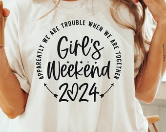 Custom Girls Weekend 2026 Shirt, Girls Trip Shirt, Besties Trip Shirt, Girls Travel Tee, Girls Vacation, Best Friends Tee, Travel Group Tees