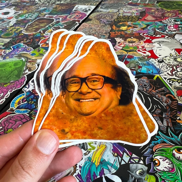 Danny Dorito Sticker | Danny Devito Funny Sticker | Meme sticker | sticker for water bottle | laptop stickers