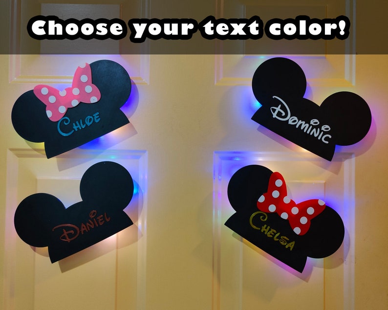 3D Printed Light up Disney Inspired / Multicolor / Fairy Lights
