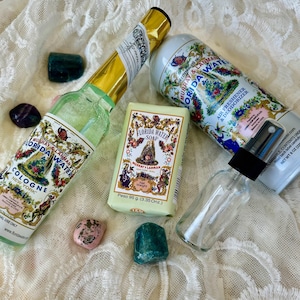 Florida Water Cologne Womens Circle, Shamanic Ritual, Spiritual Cleansing, Alter Water, Moon Ceramony, Meditation, Housewarming